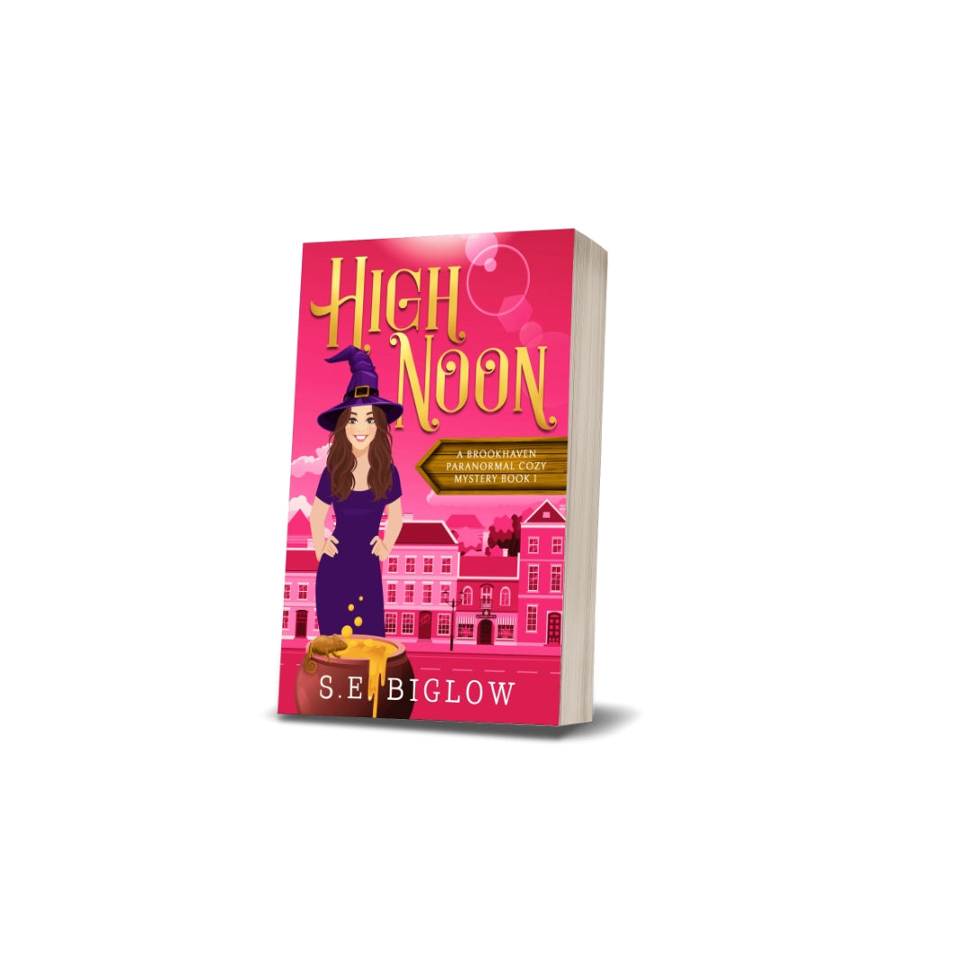 High Noon - Brookhaven Paranormal Mysteries Book 1 Limited Edition Paperback (Cozy Mystery)