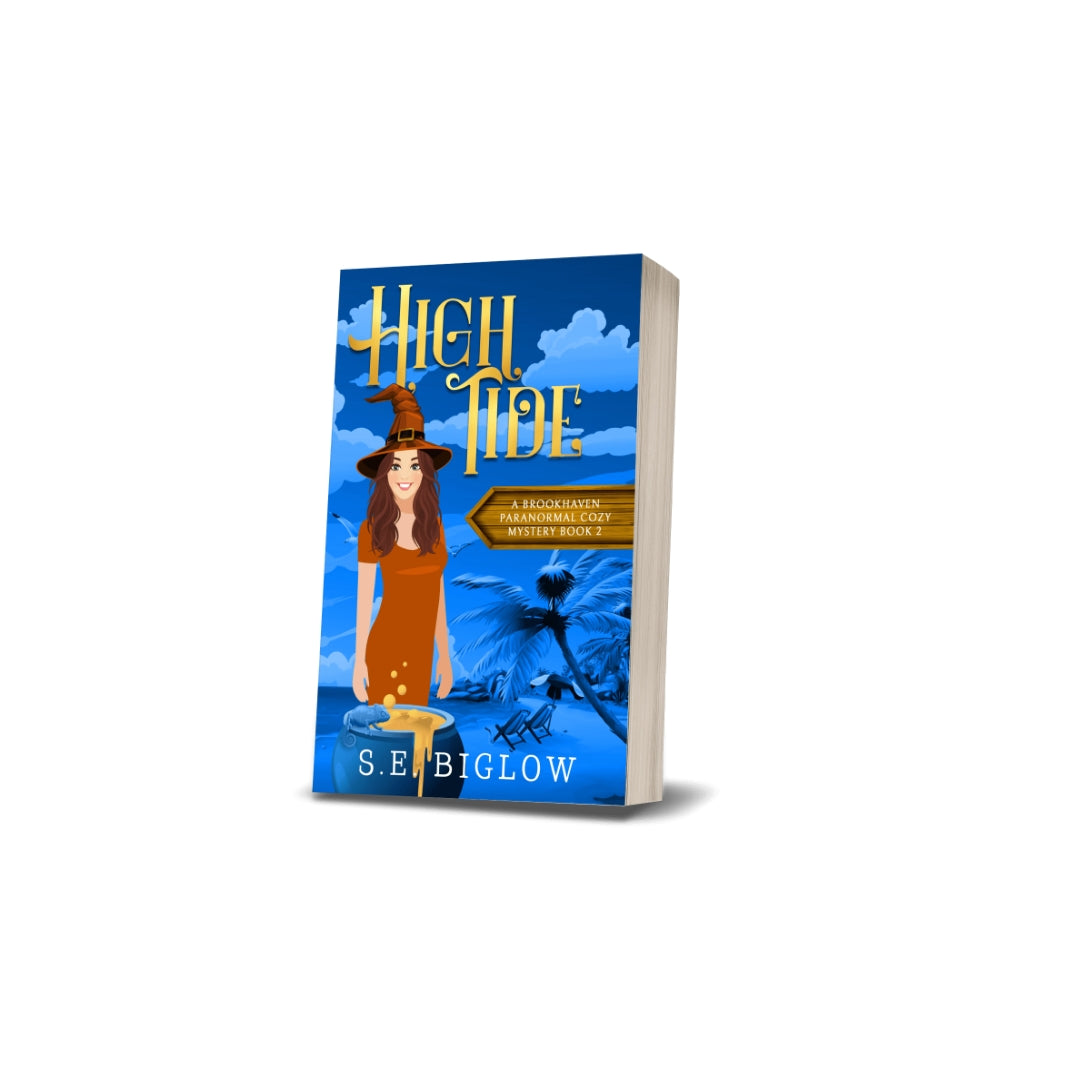 High Tide - Brookhaven Paranormal Mysteries Book 2 Limited Edition Paperback (Cozy Mystery)