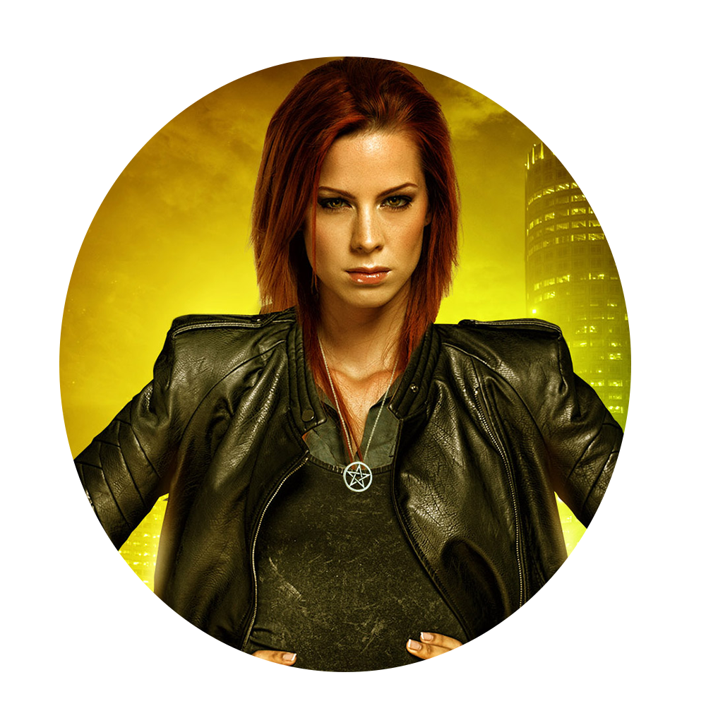 Ezri Trenton from cover art by Deranged Doctor Design