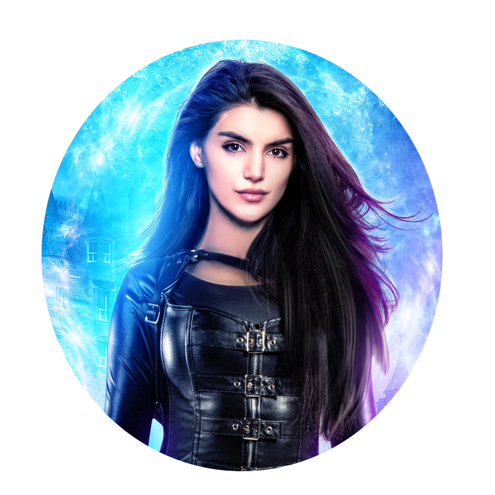 Morgan le Fey from cover art by Deranged Doctor Design