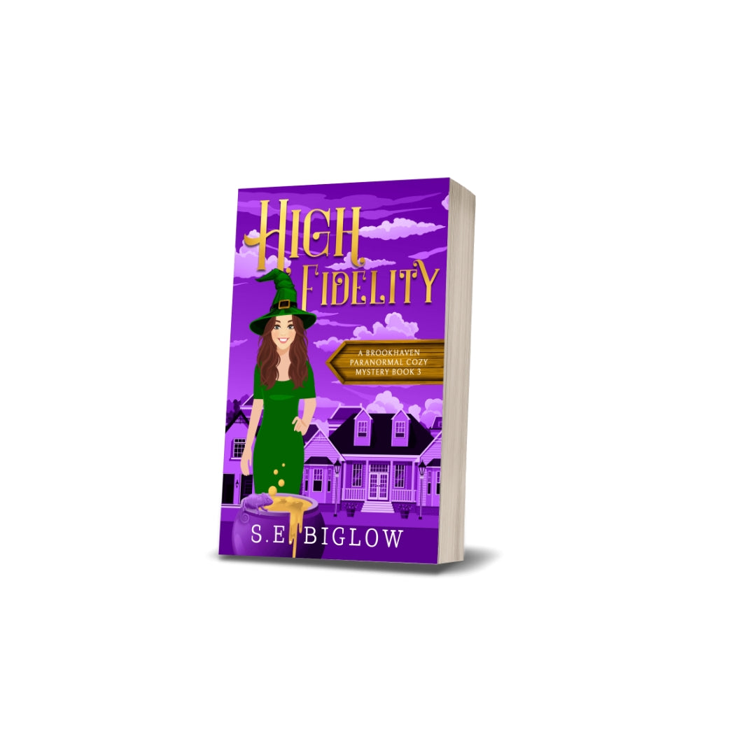 High Fidelity - Brookhaven Paranormal Mysteries Book 3 Limited Edition Paperback (Cozy Mystery)
