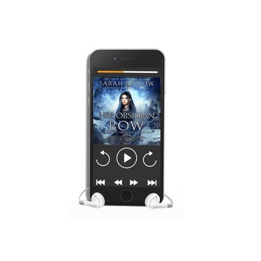 Her Obsidian Bow - Guardians of Camelot Book 5 Audiobook (Portal Fantasy)