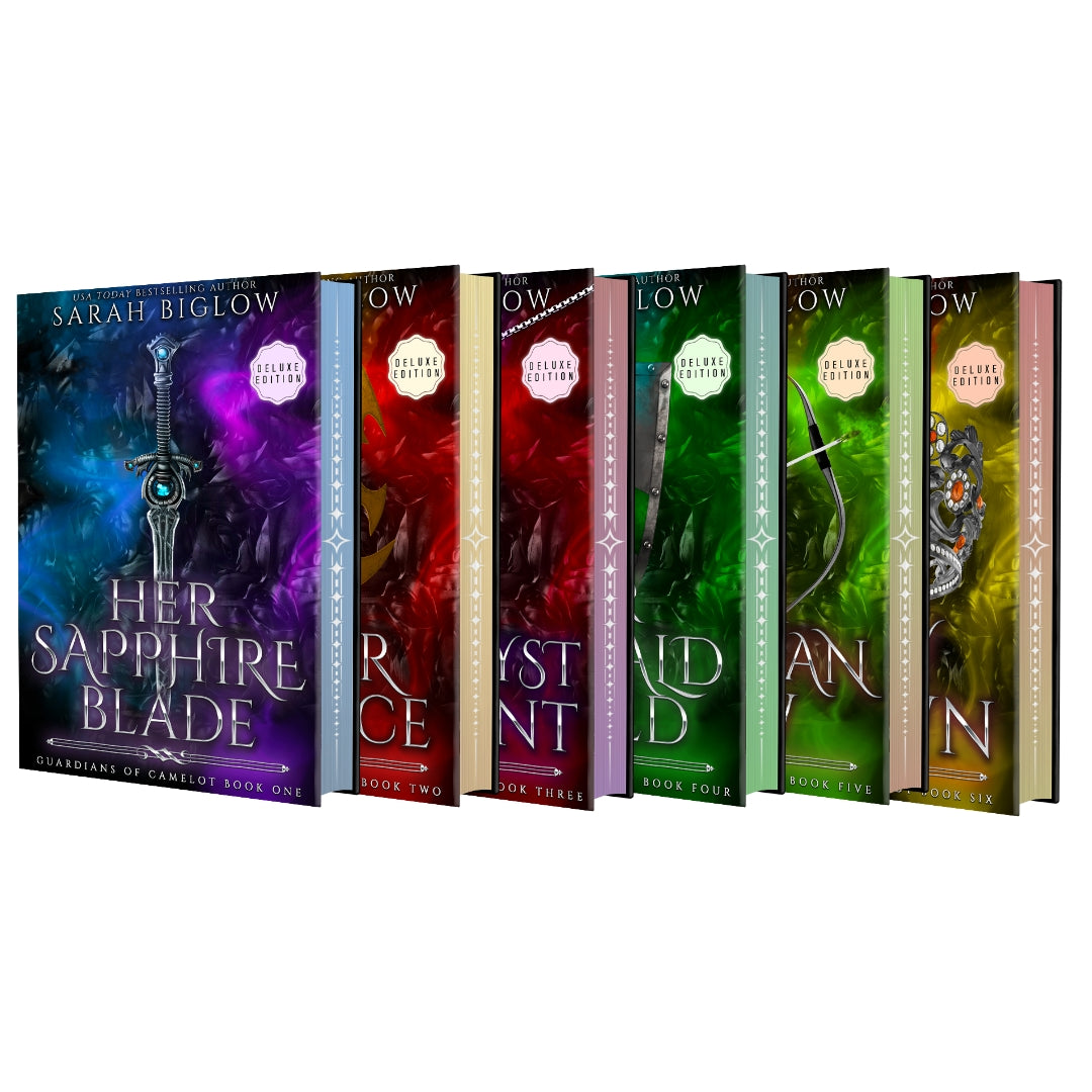 Guardians of Camelot - Books 1-6 Special Edition Hardcover Bundle - HAND SIGNED (Portal Fantasy)