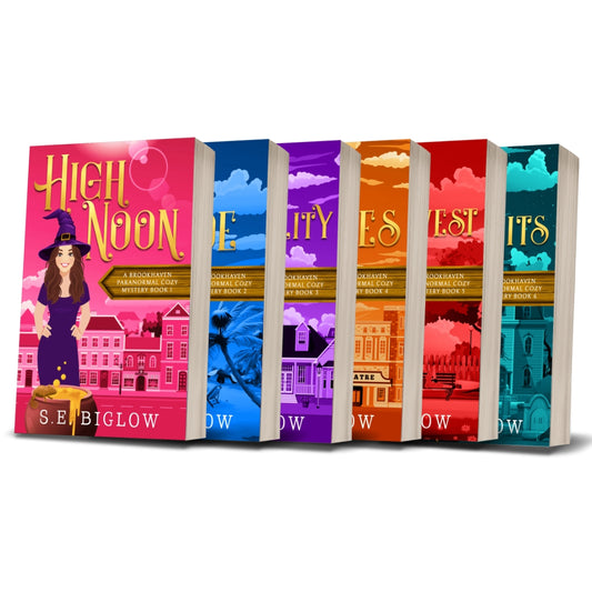 Brookhaven Paranormal Mysteries - Books 1-6 Limited Edition Paperback Bundle (Cozy Mystery)