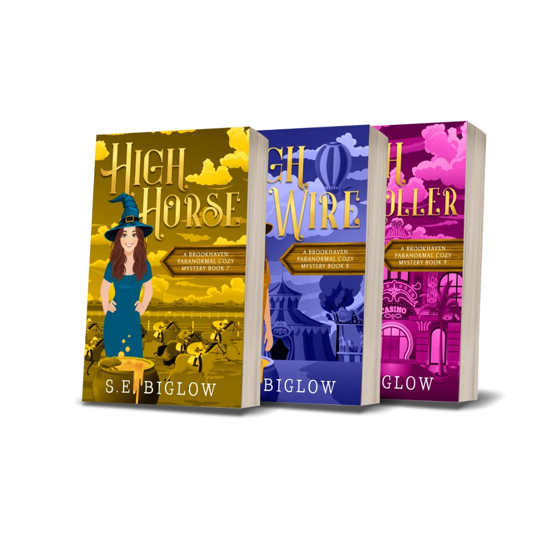 Brookhaven Paranormal Mysteries - Books 7-9 Limited Edition Paperback Bundle (Cozy Mystery)